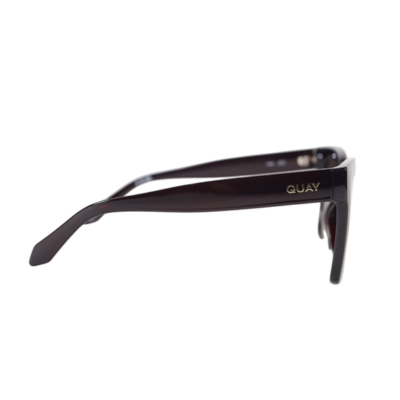 Quay Australia Espresso Brown ICY Oversized Luxury Sunglasses Women main image 4
